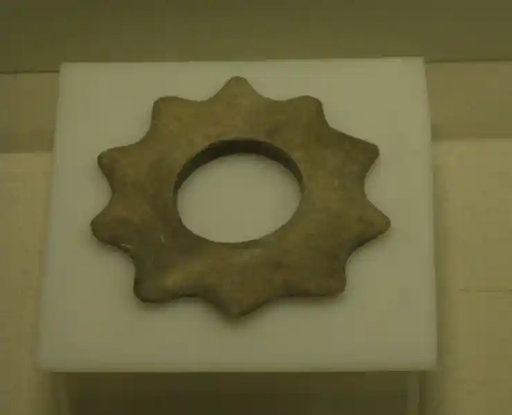 Stone bracelet in the shape of the sun, National Museum of Malaysia